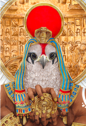 Tradicional illustration “Ra God of Sun”